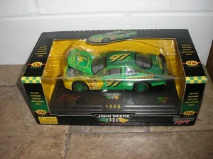 RC 1/24 Chad Little 1998 #97 John Deere NASCAR Ford Taurus BANK Free SHIPPING - Picture 1 of 4