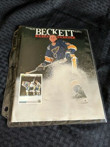 Beckett Hockey Monthly Magazine November 1991 Brett Hull Upper Deck