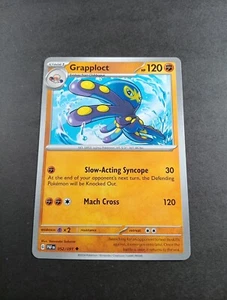 Pokemon Paldean Fates Grapploct Uncommon Card 052/091 NM - Picture 1 of 1