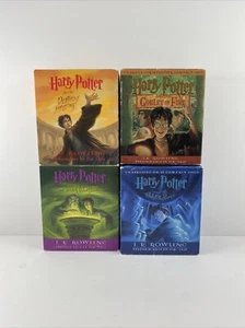 Harry Potter Audiobook CD Jim Dale Incomplete Set Of 4 Missing Discs J.K Rowling - Picture 1 of 1