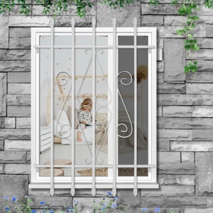 Spear Point Heavy Duty Window Bar,Window Security Bars Guards for Prevent Burgla - Picture 1 of 7