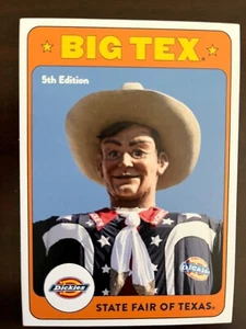 STATE FAIR OF TEXAS - 2022 BIG TEX OUTFIT STAT CARD, TEXAS STATE FAIR, KARTE #5 - Bild 1 von 5