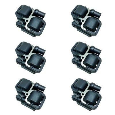 Juego de 6 bobinas de encendido 0001587303 UF359 para Mercedes Benz C CLK E ML R S SLK Foto 1 de 3