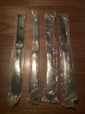 4 F.B. ROGERS SOUTHPORT 不锈钢晚餐刀,日本 - 锤化 FB 刀 — 第 1/4 张图片