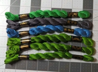 DMC Cotton Perle Embroidery Floss Thread Lot - Image 1 of 2