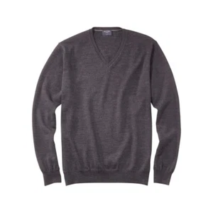 Olymp Men Knit Sweater Modern Fit Gray 015010 69 - Picture 1 of 5