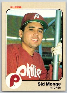 1983 Fleer Sid Monge Philadelphia Phillies #168
