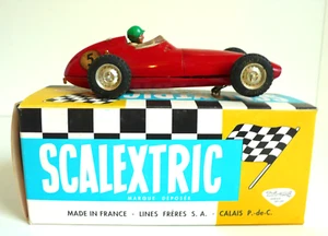 SCALEXTRIC ANCIEN VINTAGE BRM C/59 BEL ÉTAT FONCTIONNE BOITE REPRO - Imagen 1 de 7