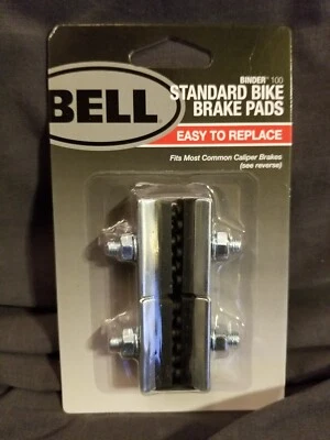 Pastillas de freno de bicicleta Bell Binder 100 estándar, negras Foto 1 de 2