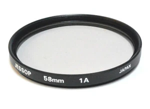 Filtro de lente de cámara - tragaluz Jessop 58 mm 1A - Imagen 1 de 1