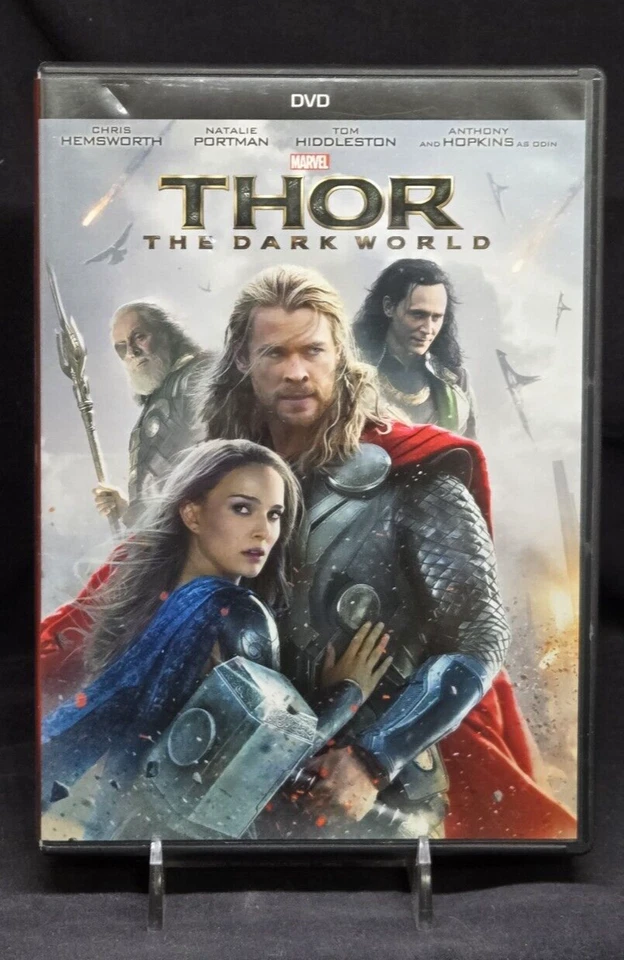 DISNEY - MARVEL - THOR: THE DARK WORLD - DVD - 2013 - CHRIS HEMSWORTH - Image 1 of 2