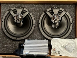 NEW INDIAN OEM POWERBAND AUDIO PLUS 6 1/2" AMPLIFIED SPEAKER KIT P/N 2883922 - Picture 1 of 24