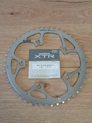 Retro Parts nuovo con scatola NOS Shimano XTR Chainring 46T Round Gear SG-X p... - Immagine 1 di 4