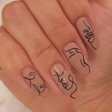 Selbstklebende Kunstnägel Nagelstudio Expess On Nails künstliche Fingernägel 24p