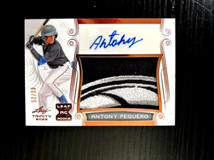 2023 LEAF TRINITY ANTONY PEGUERO AUTO PATCH #5/99 - Foto 1 di 2