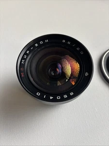 Soviet Lens Mir-20H 3.5 20mm M42 + EF Adapter Included - Picture 1 of 6