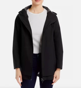 Herno Womens Woven Layered Jacket Coat Sz 38 IT USA 2     NEW $875 GI042DL 11101 - Picture 1 of 3