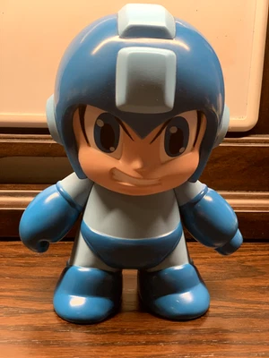 Mega Man Rock Man Kid Robot Figure 7" Pre-Owned Good Condition With Box - Image 1 of 4