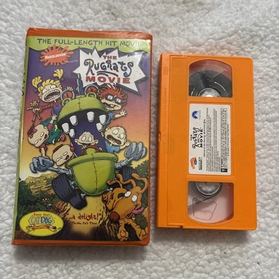 The Rugrats Movie VHS 1998 Animation Original Release Paramount Nickelodeon - Image 1 of 2
