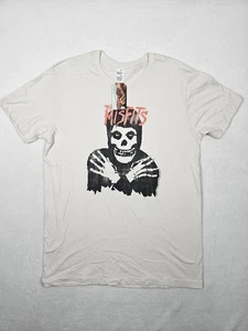 Misfits Classic Skull Mens Large T Shirt Rock N Roll Music Punk Classic White - Picture 1 of 6