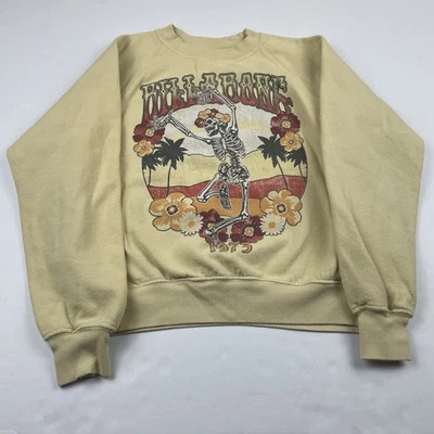 Moletom Billabong Graphic Feminino S Skeleton Energy & Wisdom 1973 Pulôver - Imagem 1 de 4