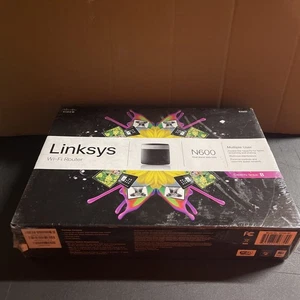 Linksys N600 WiFi Router E2500 Dual-Band Wireless-N 2.4GHz/5GHz Sealed New - Picture 1 of 1