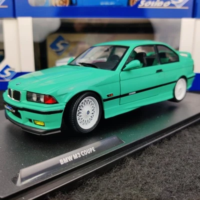COCHE SÓLIDO BMW M3 CUPÉ VERDE COMO NUEVO 1991 1:18 NUEVO CAJA S1803916 - Imagen 1 de 4