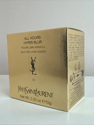 YSL All Hours Hyper Blur Classic Multi Use Loose POWDER (03-Marron) .35oz/10gNEW - Image 1 of 4