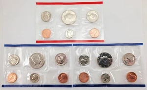 1987 Uncirculated P & D Coin Set US mint Original Packaging - Picture 1 of 6