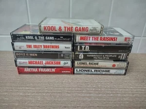 Lot Vintage 1980er Kassetten R&B Soul Pop Jackson Isley Richie Kool Yarbrough - Bild 1 von 14