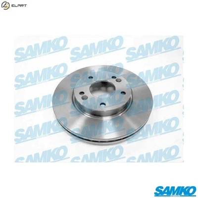 2x BRAKE DISC K2016VR FOR HYUNDAI KIA CEE'D/PRO/Hatchback/SW VENGA SOUL/SUV 1.4L - Image 1 of 4