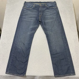 Levis Jeans Mens 38x32 Blue 569 Loose Straight Cotton Denim Measure 41x32 - Picture 1 of 20