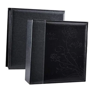 Photo Album 4x6 1000 Photos, Large Capacity Wedding Family 1000 Pockets Black - Picture 1 of 7