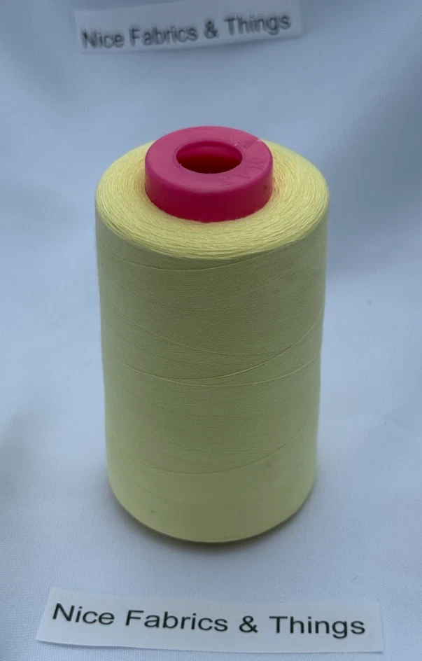 50 Spools - Yellow A23 Multi Purpose Sewing Thread - Image 1 of 3