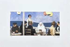 EDWARD HOPPER - Soir bleu - signed, numbered edition 133/150, 57x38 cm - Picture 1 of 6