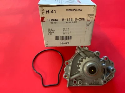 Bomba de agua de refrigeración del motor NPW con junta nueva para Acura Integra para Honda CR-V Foto 1 de 4