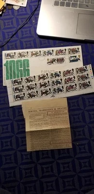 1066 Harold King Great Britain GPO FDC Stamps And Record Collection Idata60. - Image 1 of 4