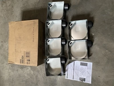 (CANTIDAD 6) Carcasa Broan NuTone 1667EH con conector de conducto amortiguador para ventilador/calentador #CB24 Foto 1 de 4