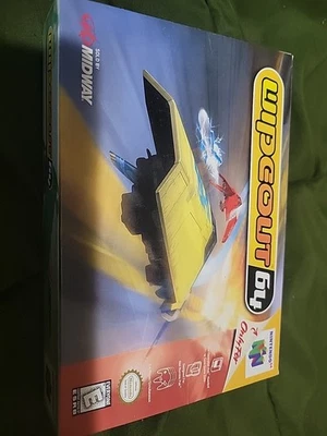 Wipeout 64 Cib N64 Box Manual Cart - Image 1 of 4