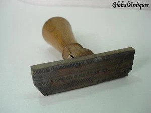 19C. ANTIQUE NOTARY PUBLIC BRONZE SEAL KINGDOM BULGARIA - Picture 1 of 5