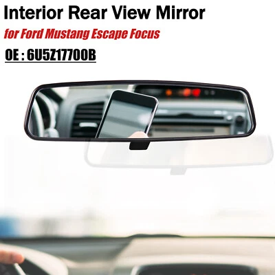 Espejo retrovisor interior para Ford Mustang Escape Focus CMax 6U5Z-17700-B EE. UU. NUEVO Foto 1 de 4