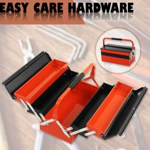 5 Tray cantilever Storage Tool Box Toolbox Metal Mechanic Organiser Drawer - Picture 1 of 12