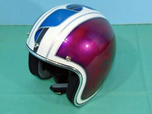New CUSTOM PAINT Biltwell Bonanza Open Face Motorcycle Helmet Small DOT size S