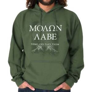 2nd Amendment Pro Molon Gun Rights Labe 2A Hoodie Hooded Sweatshirt Men Women