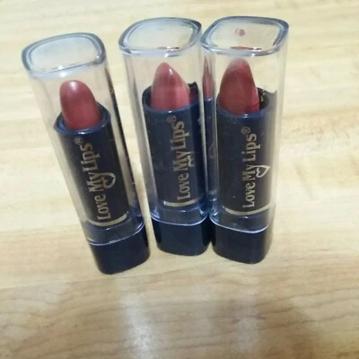 Lote de 3 nuevos lápices labiales BARI LOVE MY LIPS #439 grano de cacao esmerilado Foto 1 de 3
