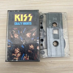 KISS Crazy Nights Rock / Metal Album Cassette Tape RARE USA import version - Picture 1 of 6