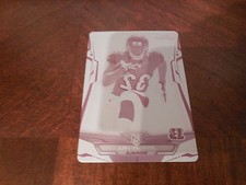 2014 Topps Finest Jeremy Hill Base Card # 121 Magenta Printing Plate 1 of 1