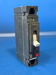 GE THED113020 20A 277V 1P CIRCUIT BREAKER - Picture 1 of 3