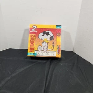 Peanuts Snoppy Joe Cool Puzzle Photomosaics 1000 Piece Jigsaw Poster Inside New - Picture 1 of 12