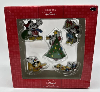 Enfeites de Natal Disney - Mickey Pateta Donald Minnie por Temporadas da Hallmark - Imagem 1 de 4